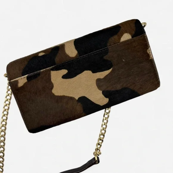Michael Kors Camouflage Calfskin Crossbody Bag NWOT - Picture 8 of 8